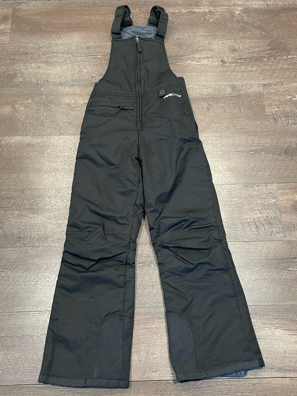 Arctix Youth Black Insulated Ski Bibs with Adjustable Straps Size Medium